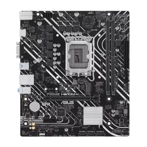 مادربرد ایسوس مدل PRIME H610M-K، سوکت Intel LGA 1700، دارای 2 اسلات رم DDR5، دارای 1 اسلات M.2، چیپست Intel H610
