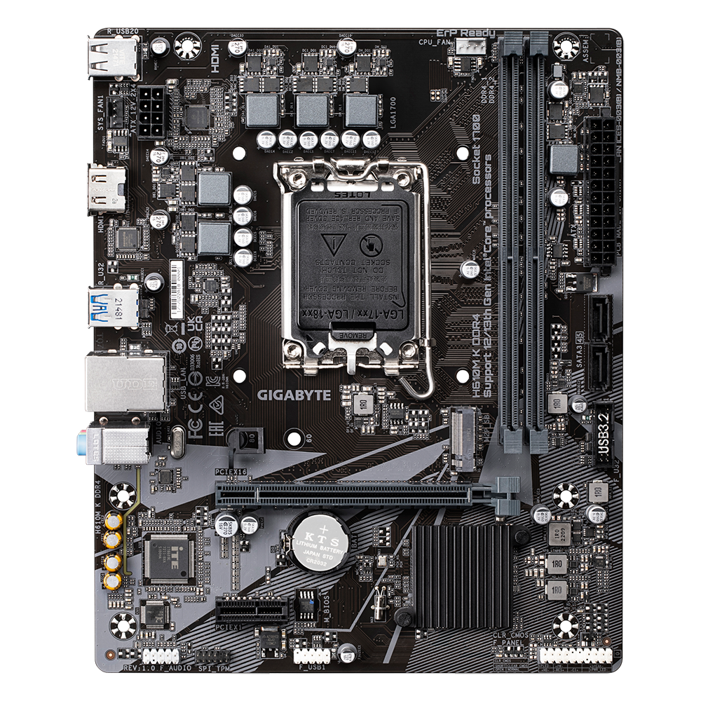 مادربرد گیگابایت مدل GIGABYTE H610M K