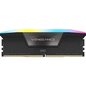 رم کامپیوتر DDR5 با ظرفیت 16 گیگابایت کورسیر مدل VENGEANCE RGB، تک‌کاناله با فرکانس 5600 مگاهرتز، تایمینگ 40-40-40-77، ماژول DIMM با هیت‌سینک، 288 پین و ولتاژ 1.1 ولت